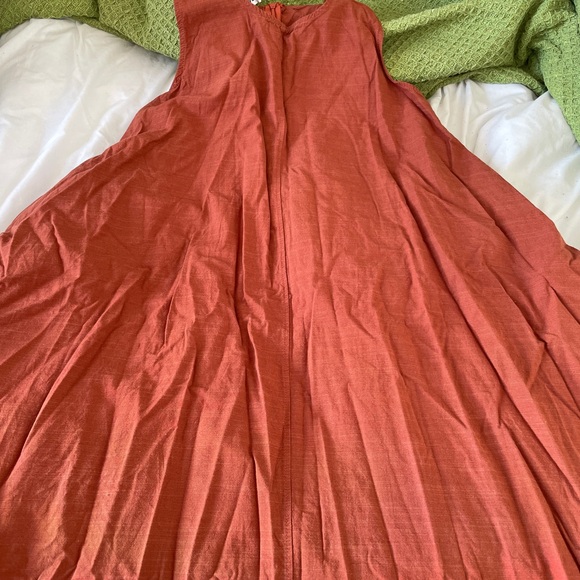 rust midi dress - Picture 2 of 6